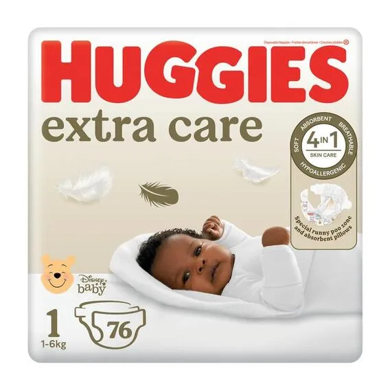 HUGGIES EXTRA CARE