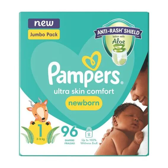 PAMPERS NEW BABY JP S1 96S