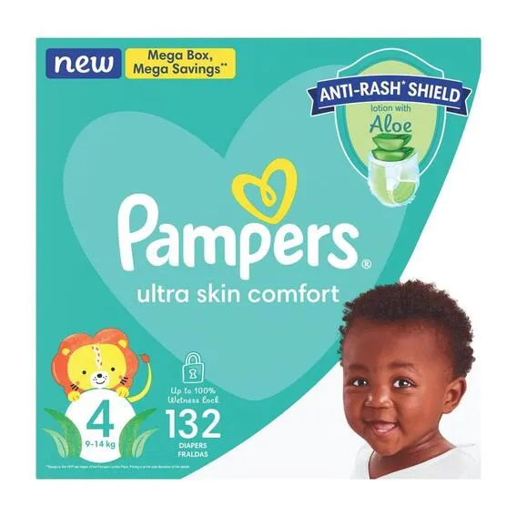 PAMPERS AB Mega Box Maxi Size 4 132s