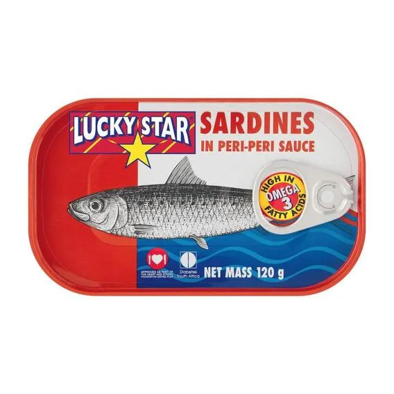 LUCKY STAR Sardine in Peri Peri Sauce 120, G