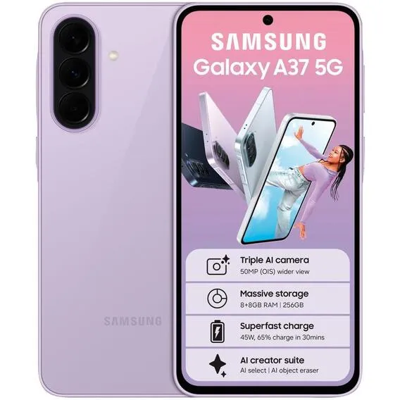 SAMSUNG GALAXY A37 5G 256GB VIOLET