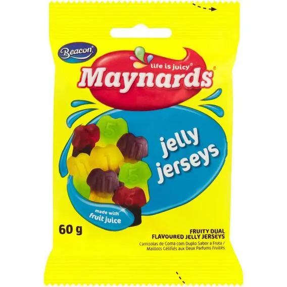 MAYNARDS MINI JELLY JERSEYS FRUIT