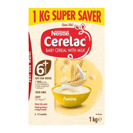 NESTLE NESTLE CERELAC STAGE 1 BANANA 1KG 1, KG