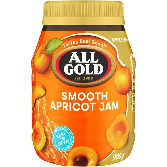 ALL GOLD SMOOTH APRICOT JAM