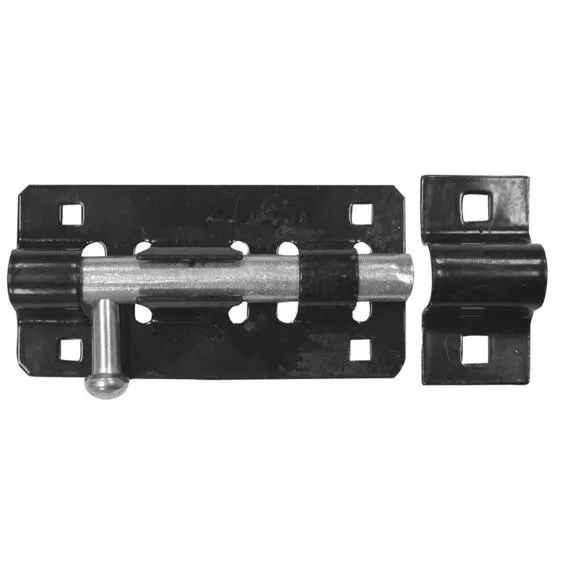 L&G 100mm Tower Bolts Black JAPAN 100MM