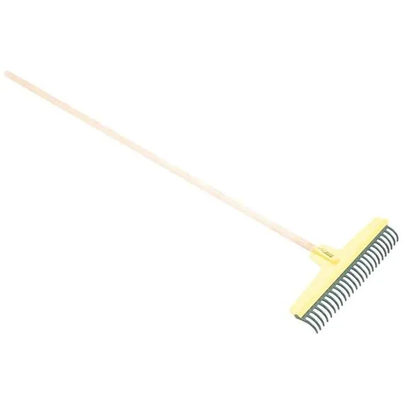 LASHER 26 Tooth Plastic Lawn Rake 26 T00TH W/HDLE