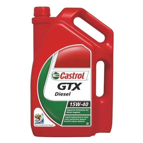 CASTROL Gtx 15W/40 Diesel Engine Oil 5L MOTOR OIL