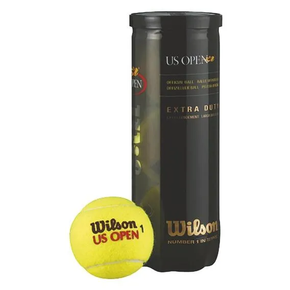 WILSON US Open Tennis Balls 3 Pack