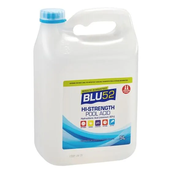 BLU52 HI STRENGTH POOL ACID 5L