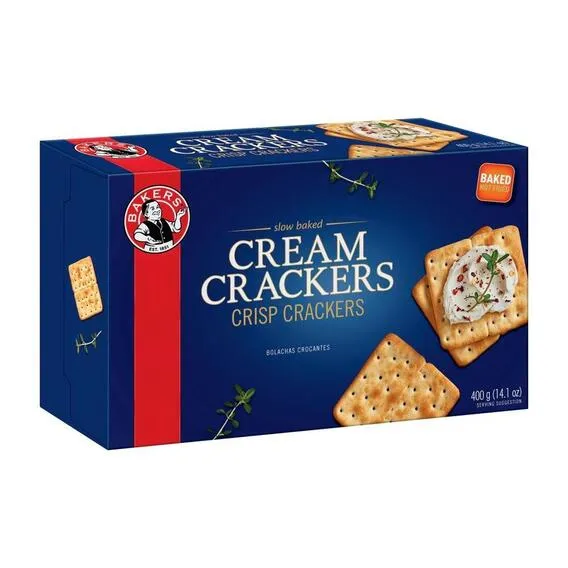 BAKERS Cream Cracker Value Pack 2x 200, G