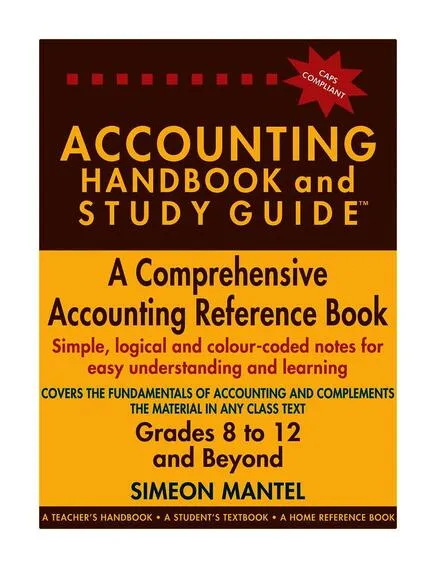 NO BRAND Accounting Handbook And Study Guide BERLUT BOOKS