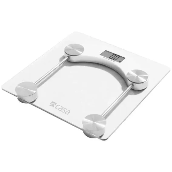 CASA Electronic Glass Bathroom Scale-Square