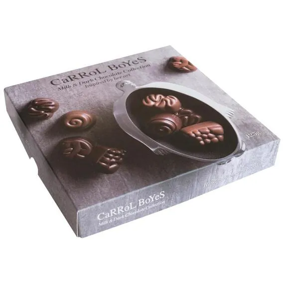 CARROL BOYES Milk & Dark Choc Collection 125, G