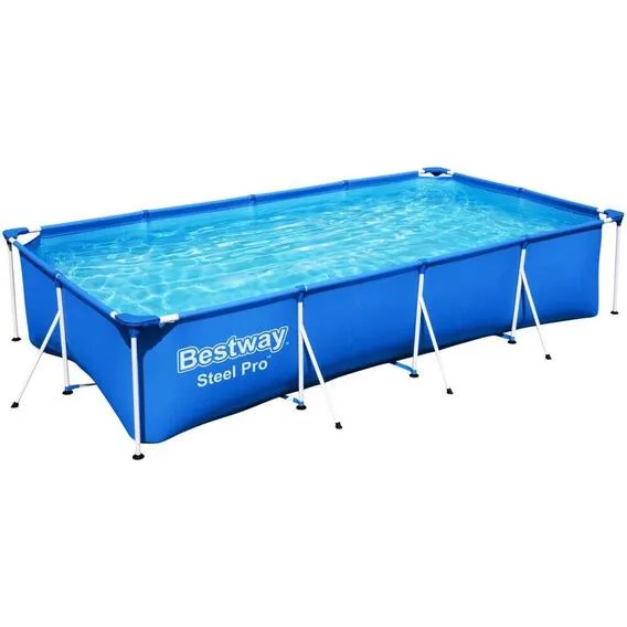 BESTWAY Steel Pro 4.00m x 2.11m x 81cm Pool