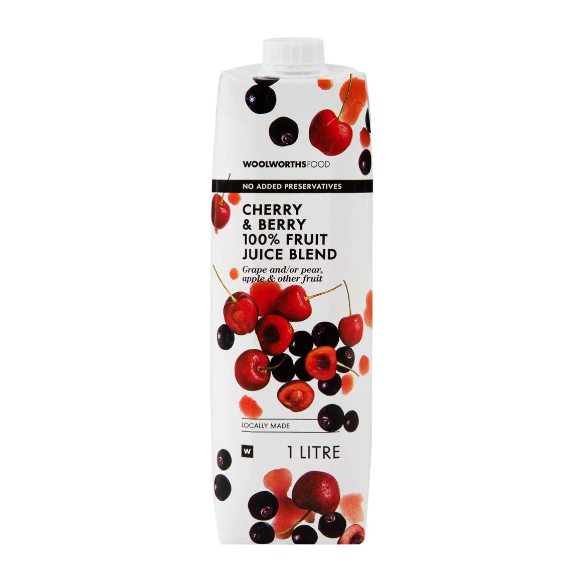 100 % Cherry and Berry Fruit Juice Blend 1 L