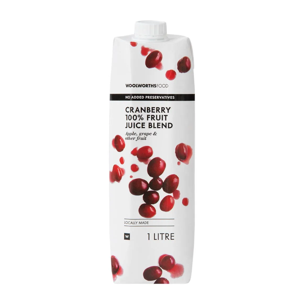 100 % Cranberry Fruit Juice Blend 1 L