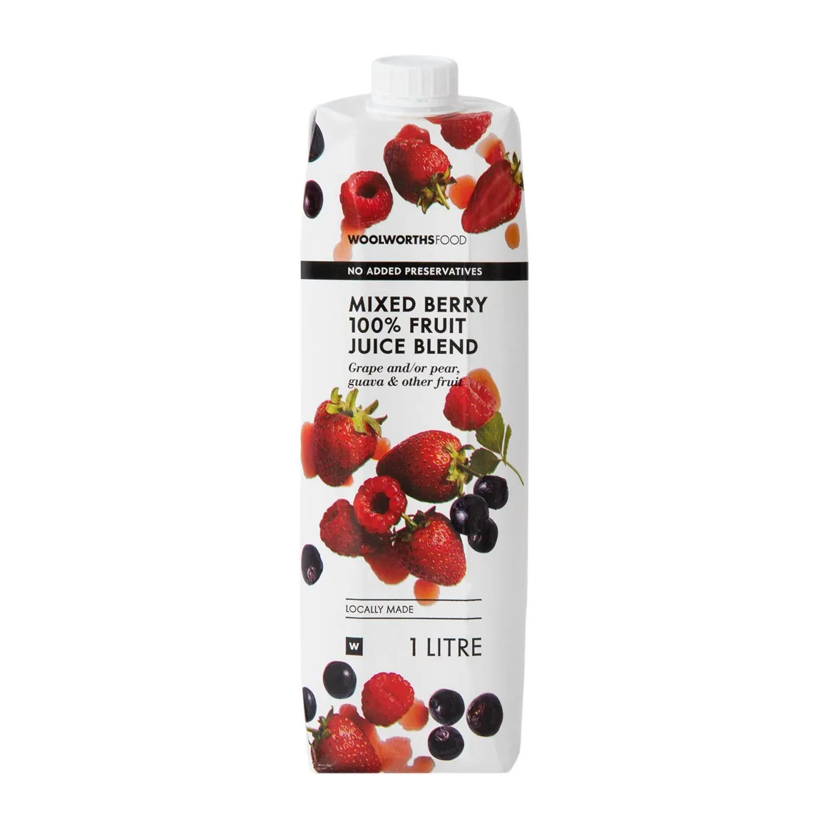 100 % Mixed Berry Fruit Juice Blend 1 L