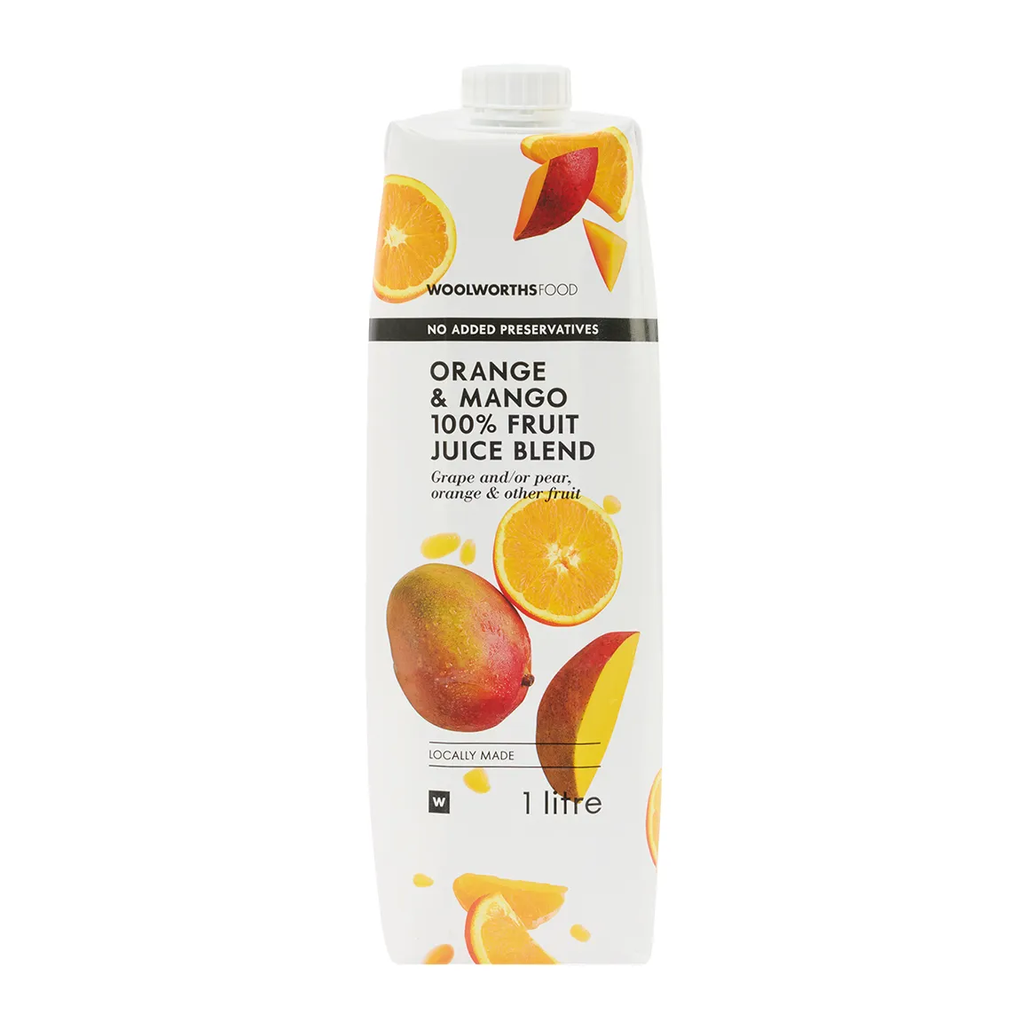 100 % Orange and Mango Fruit Juice Blend 1 L