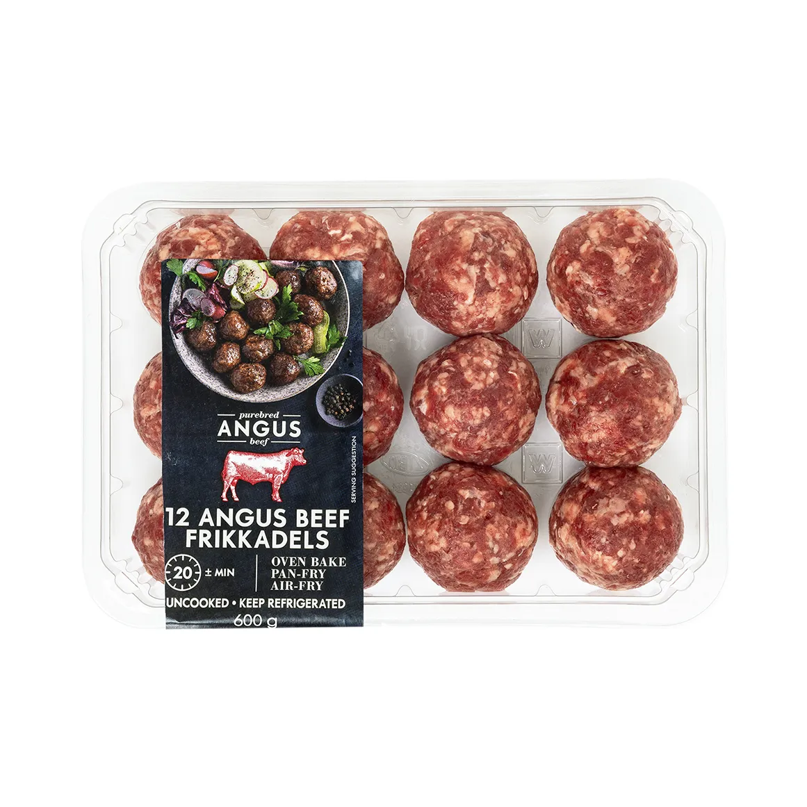 12 Angus Beef Frikkadels 600 g