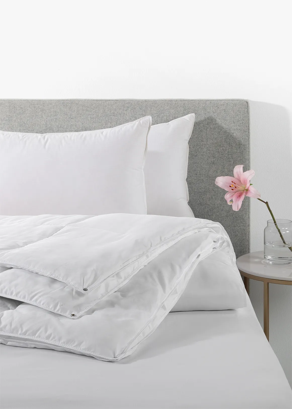 13 Tog All Seasons Anti-Microbial Duvet Inner - WHITE