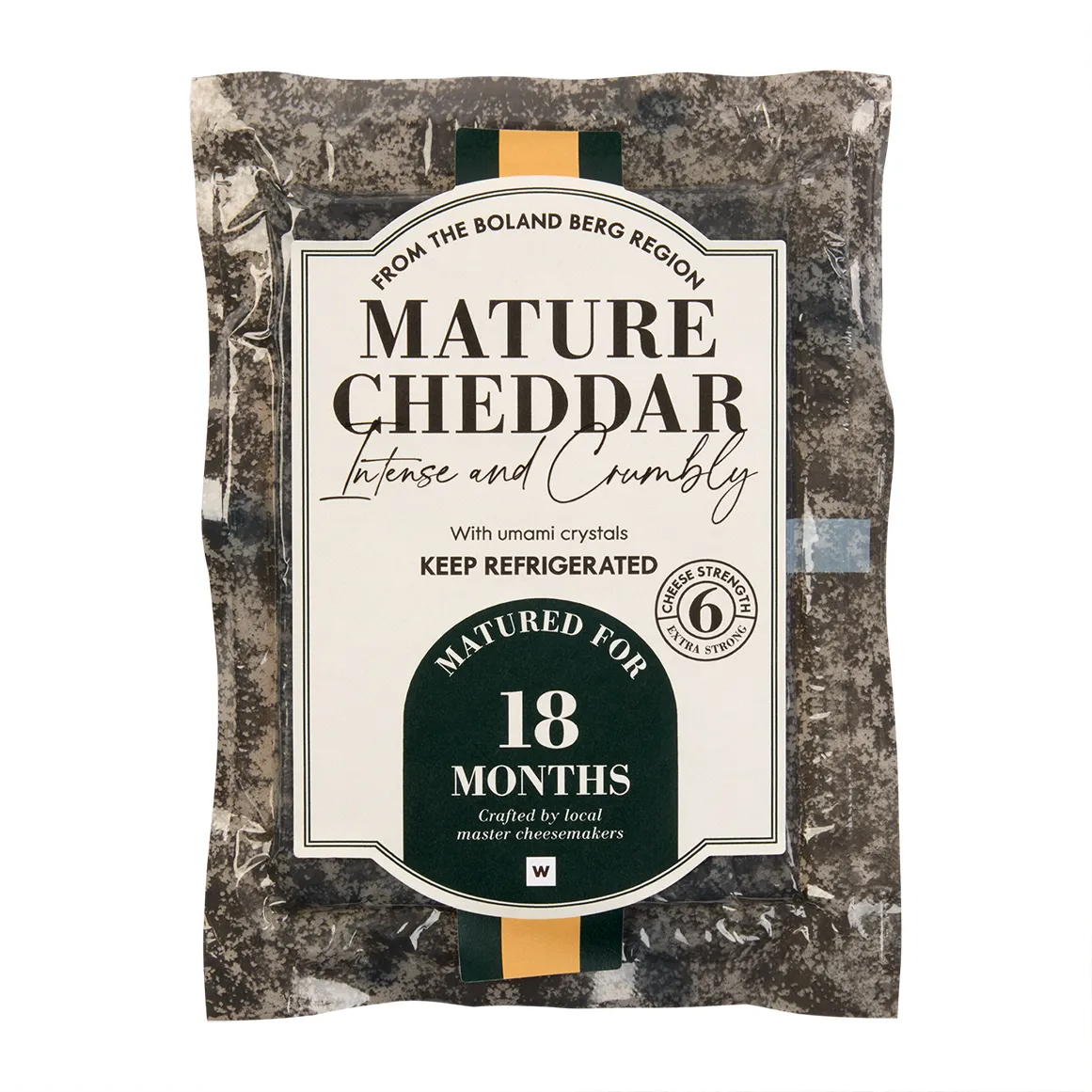 18 Months Mature Cheddar Cheese Avg 350 g