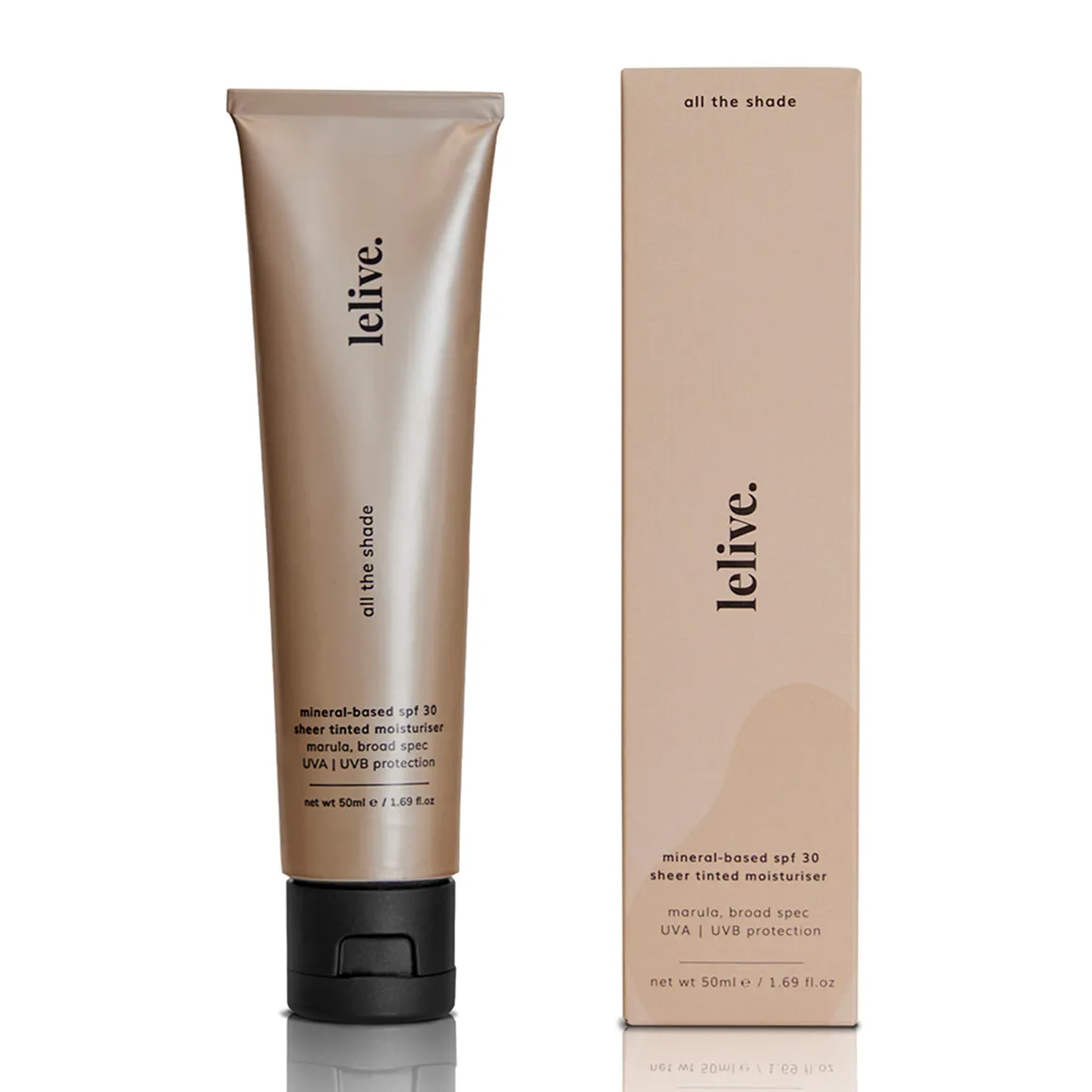 All The Shade | SPF 30 Sheer Tinted Moisturiser - 50ml