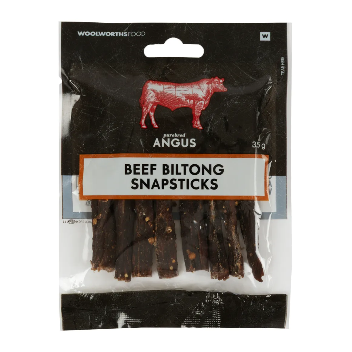 Angus Beef Biltong Snapsticks 35 g