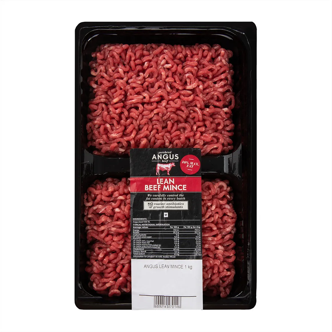 Angus Beef Lean Mince 1 kg