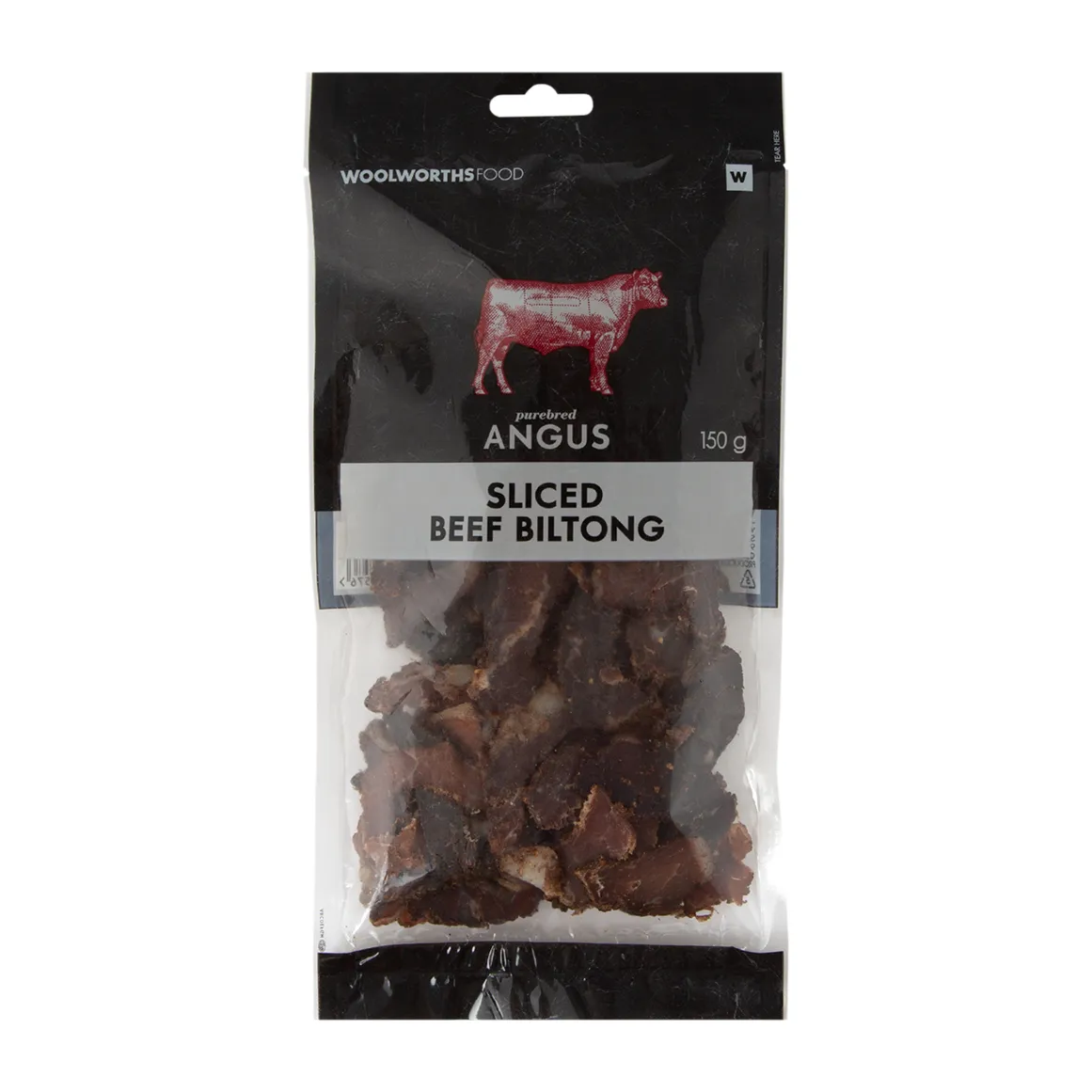 Angus Beef Sliced Biltong 150 g