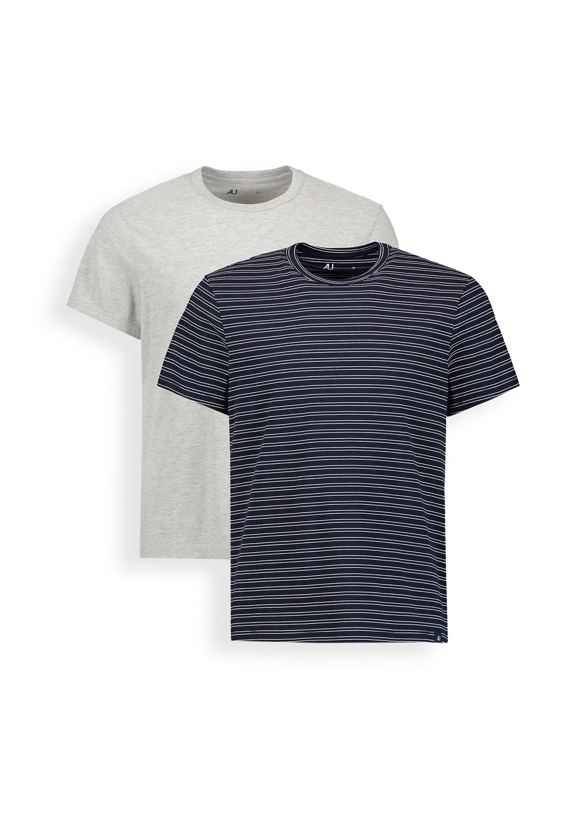 Assorted Knit Cotton Sleep T-shirts 2 Pack - X NAVY