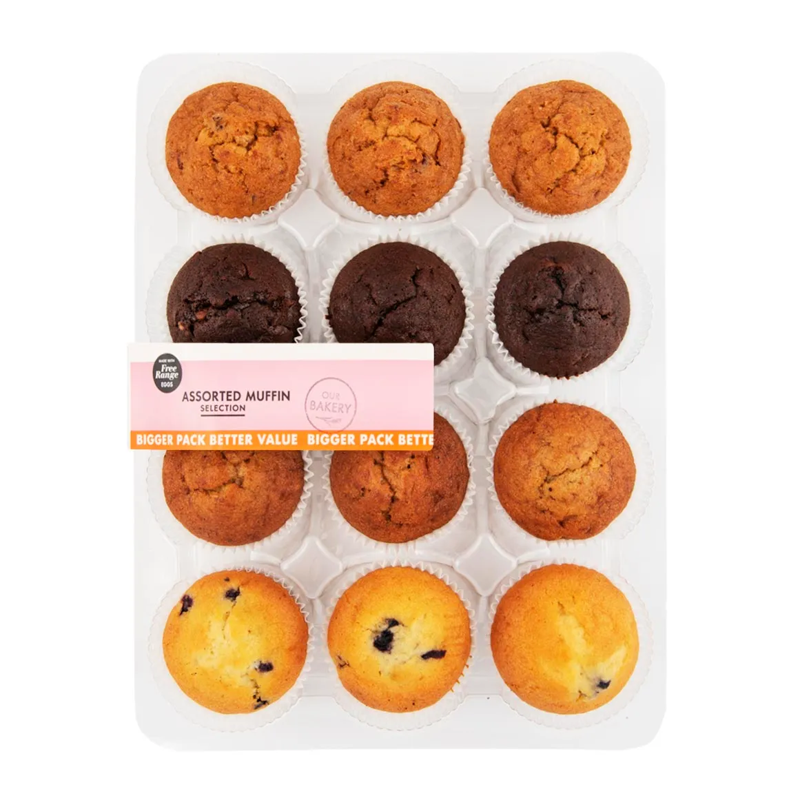 Assorted Muffin Selection 12 pk