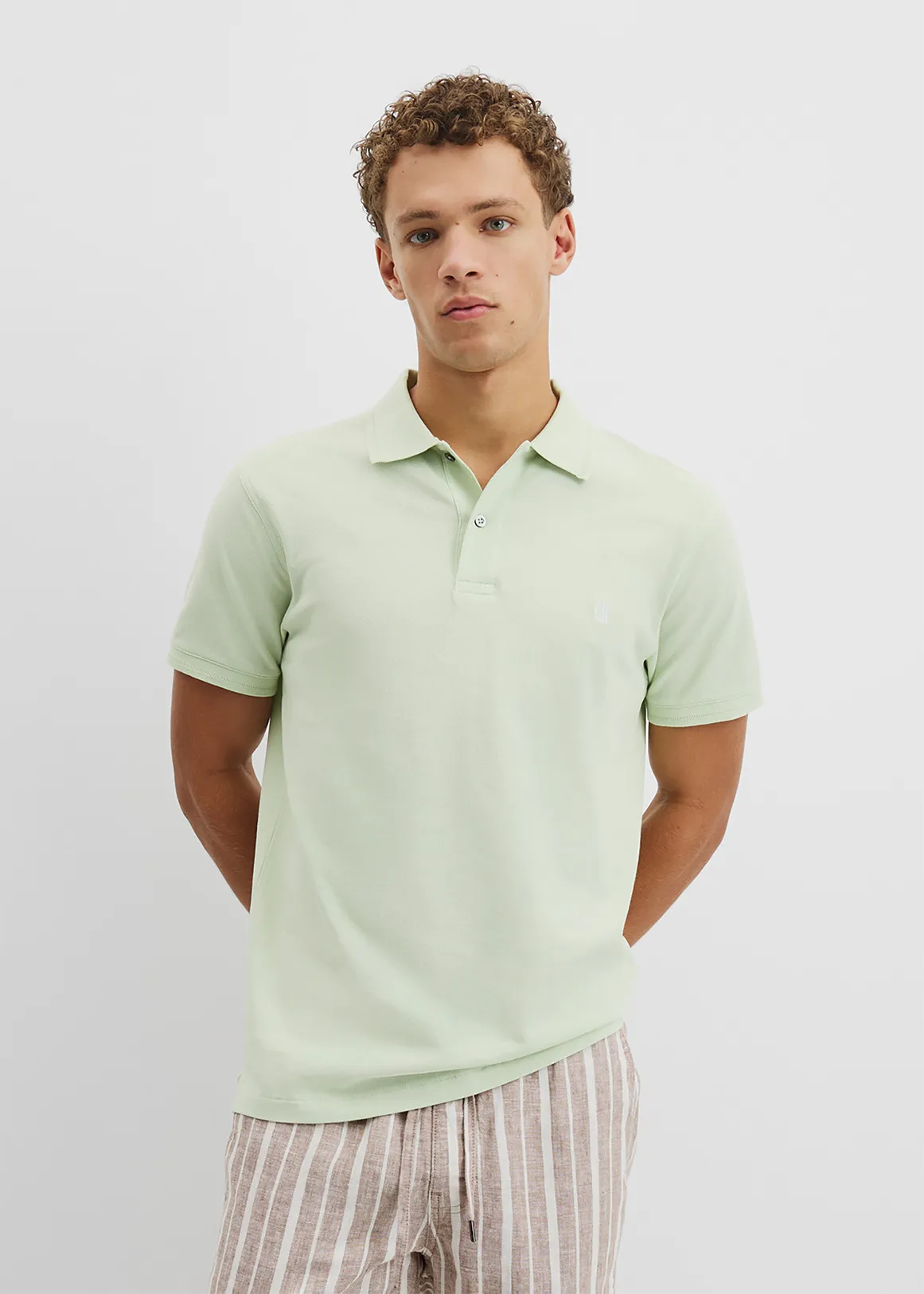 Australian Cotton Pique Polo - MINT