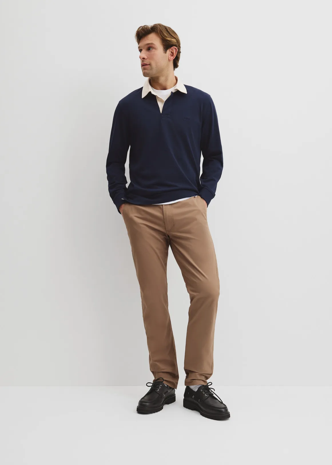 Australian Cotton Rugby Polo - NAVY