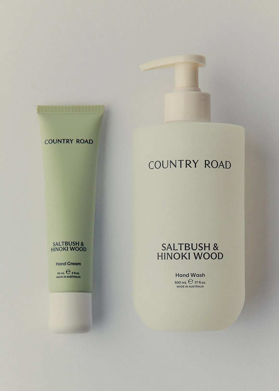Australian Made Saltbush & Hinoki Wood Hand Care Set - SALTBUSH AND HINOKI