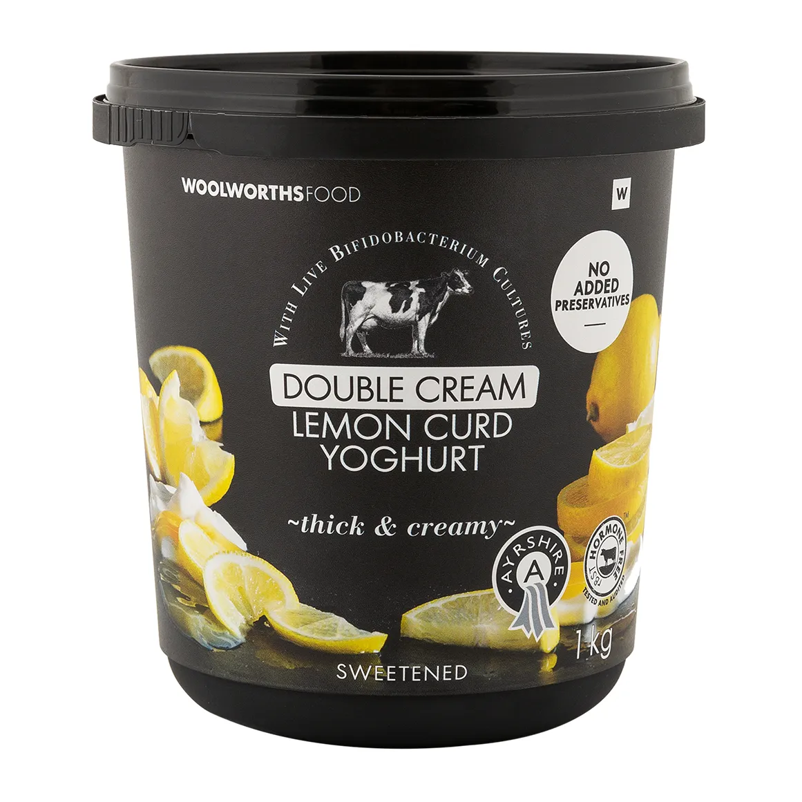 Ayrshire Double Cream Lemon Curd Yoghurt 1 kg