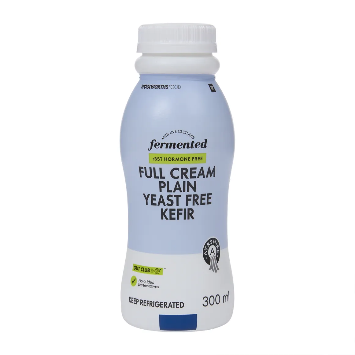 Ayrshire Full Cream Plain Yeast Free Kefir 300 ml