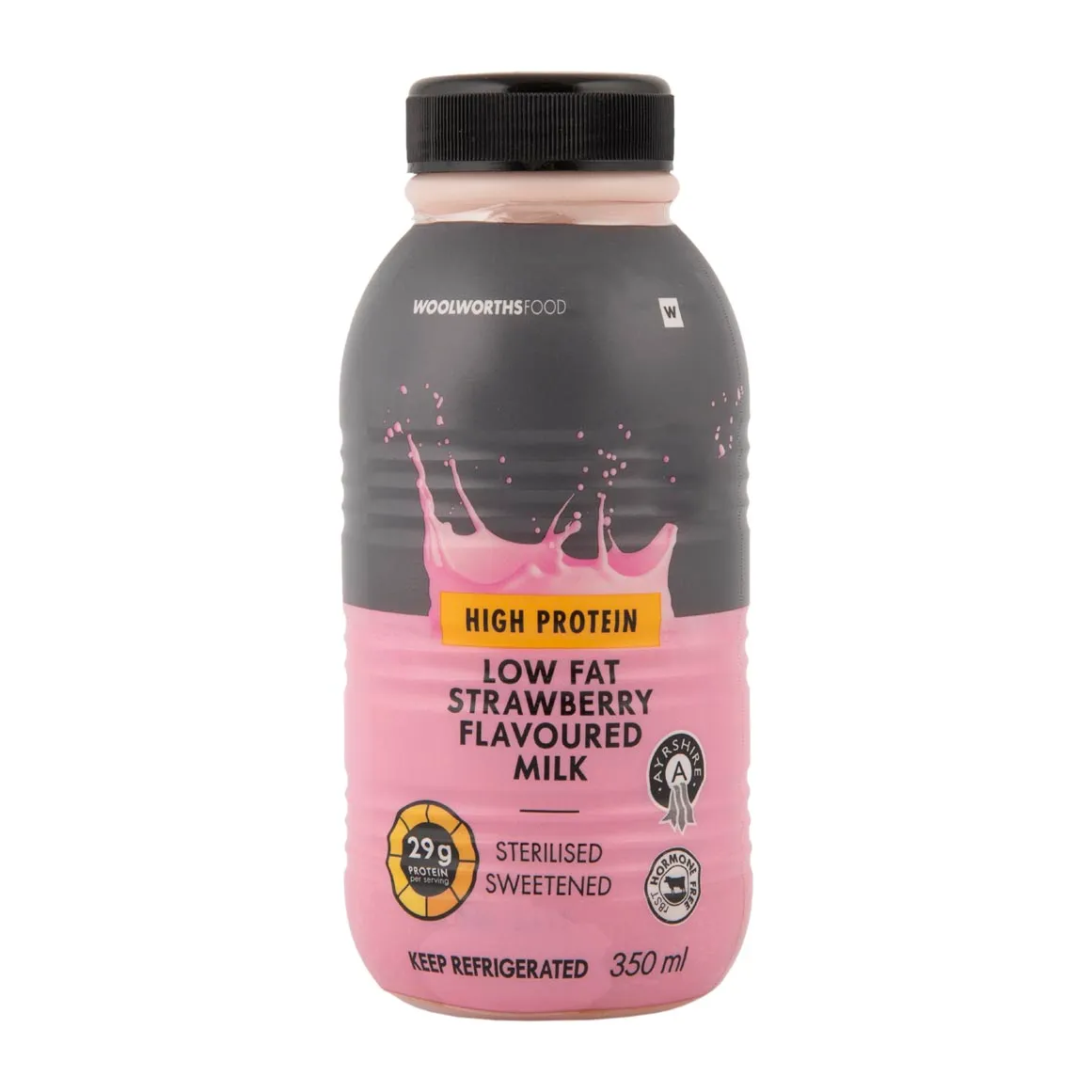 Ayrshire Low Fat High Protein Strawberry Flavoured Milk 350 ml