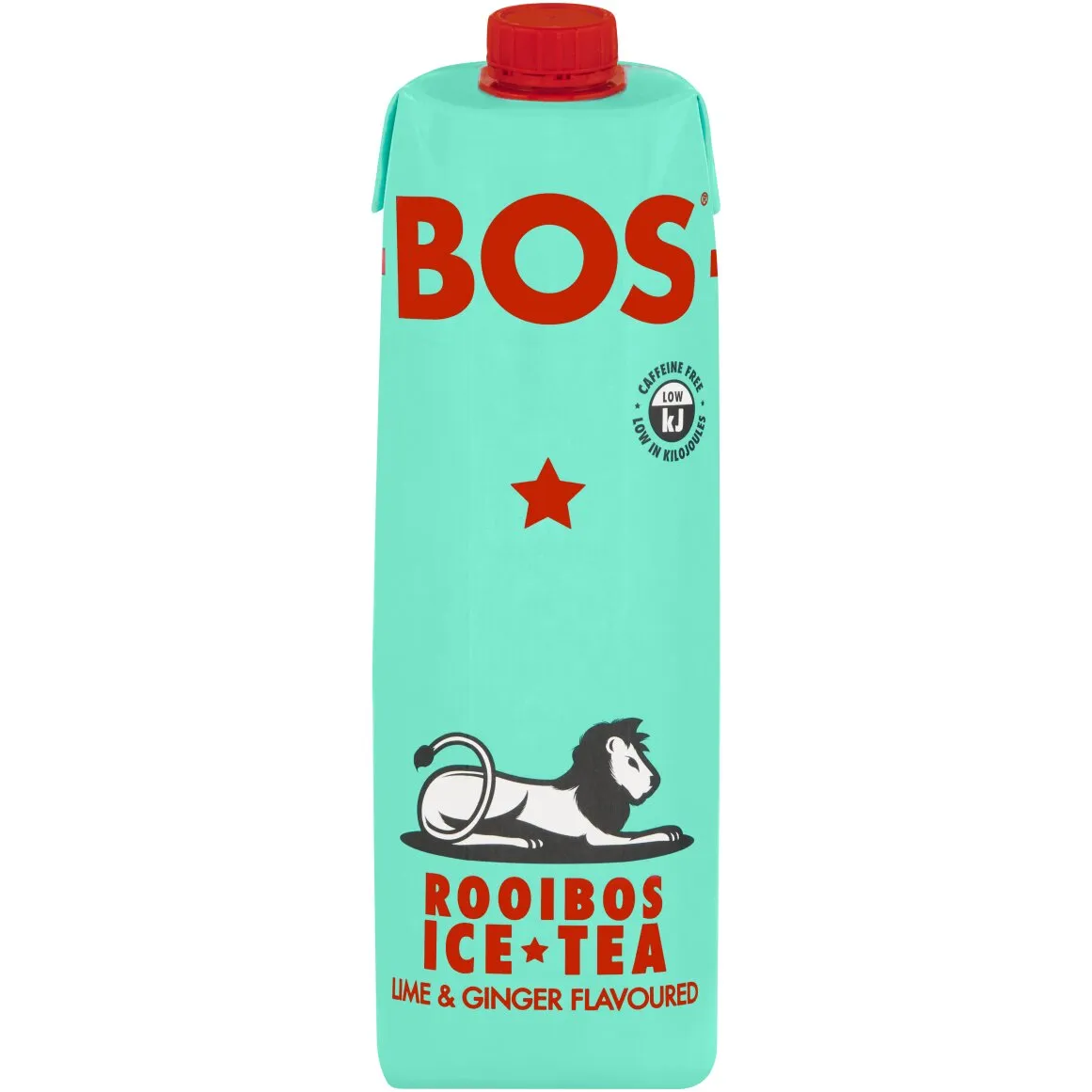 BOS Lime and Ginger Flavoured Ice Tea 1 L