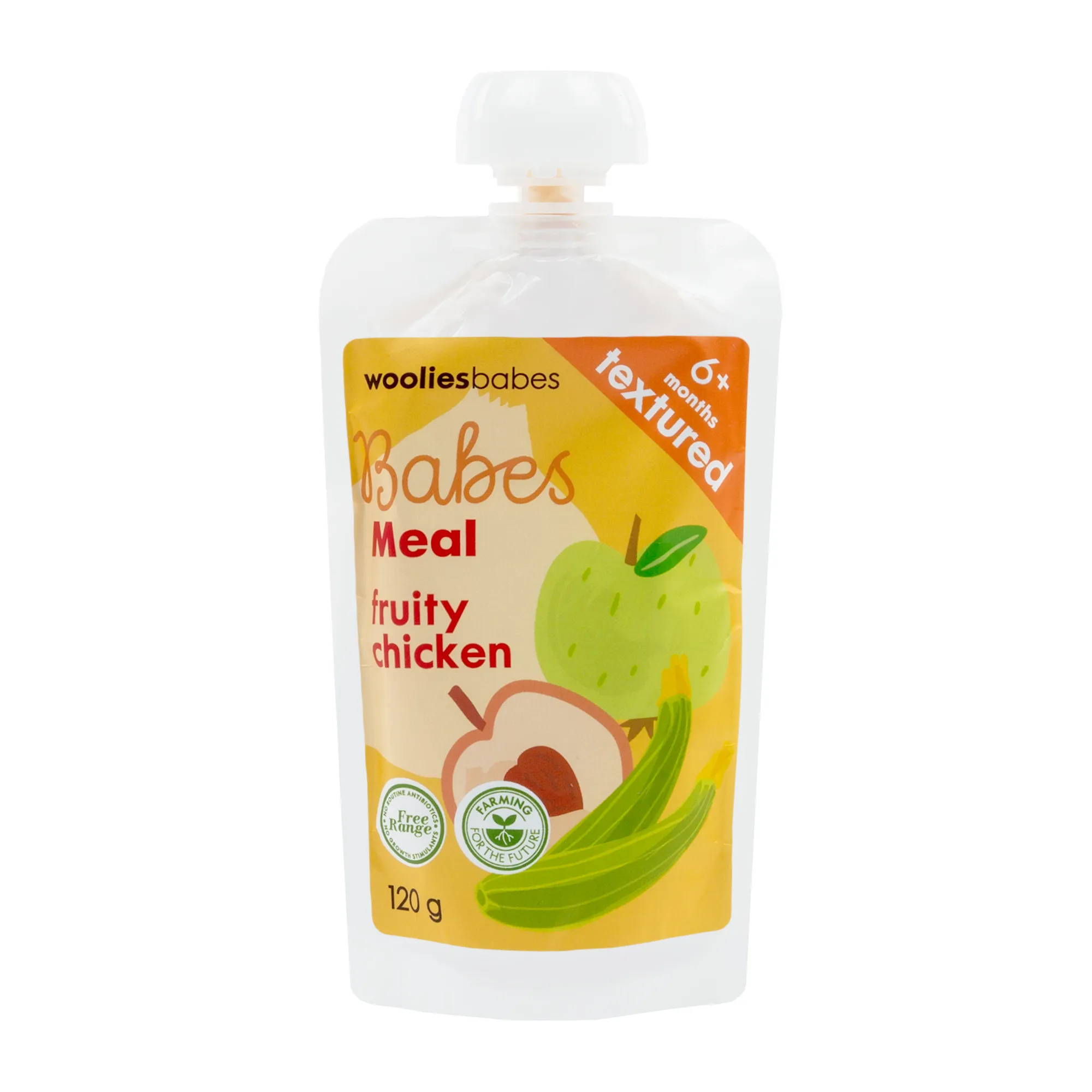 Babes Fruity Free Range Chicken Meal 120 g - Wooliesbabes