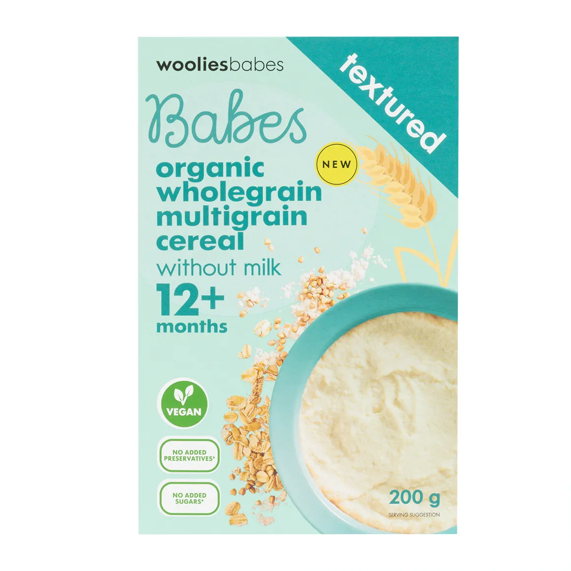 Babes Organic Wholegrain Multigrain Cereal From 12 Months 200 g