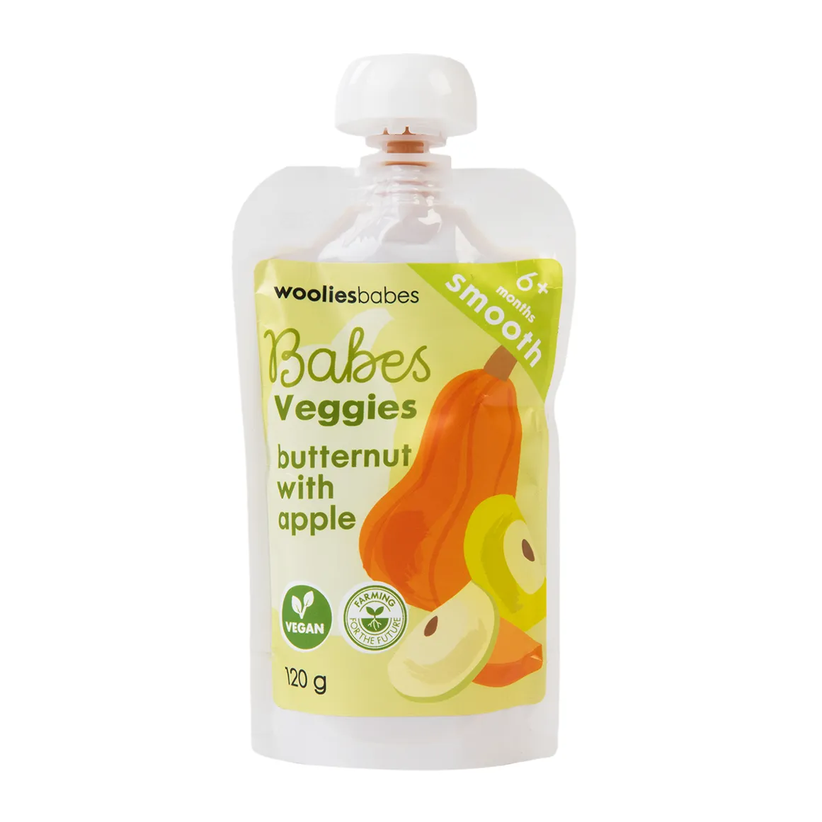 Babes Smooth Butternut With Apple 120 g - Wooliesbabes