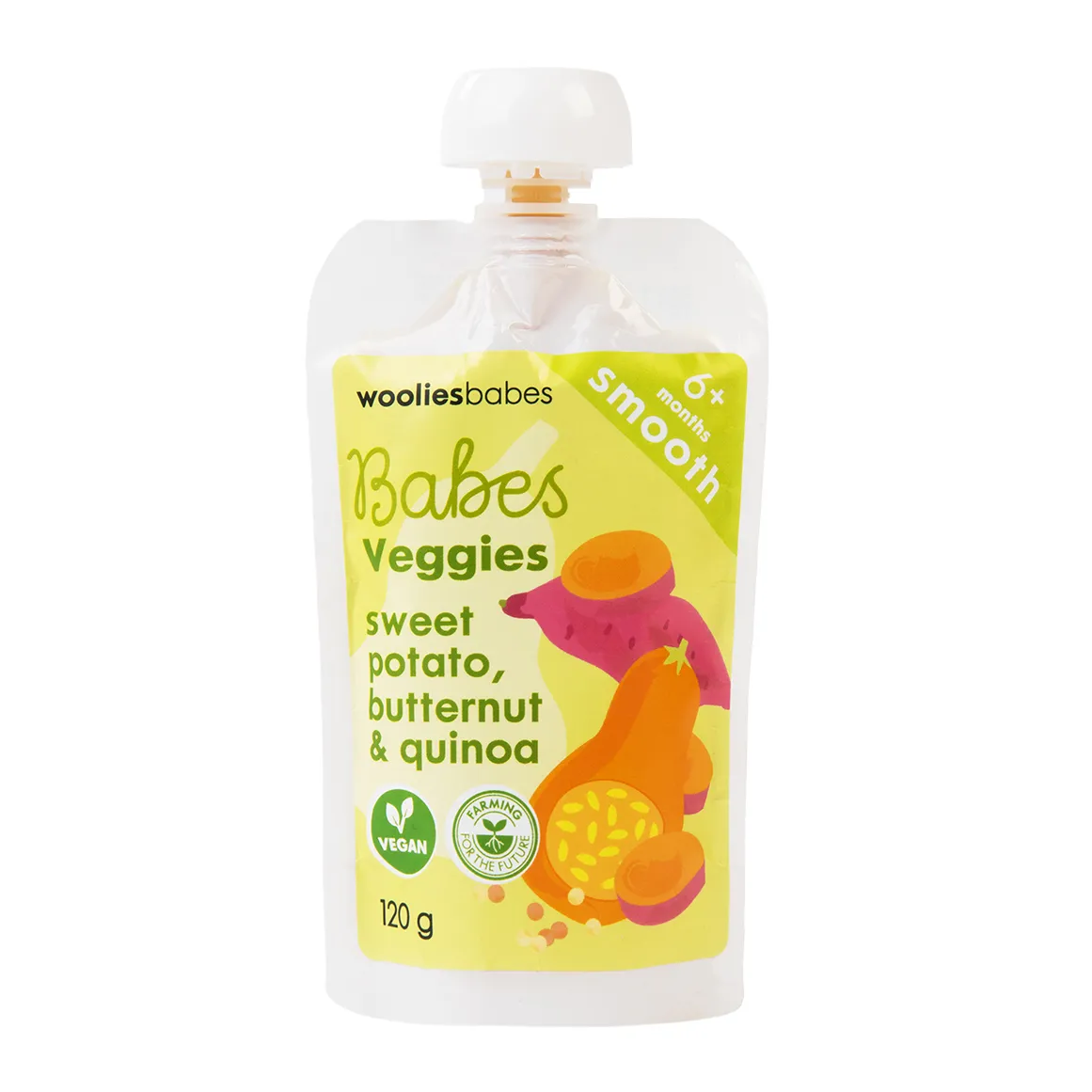 Babes Smooth Trio of Veg with Quinoa 120 g - Wooliesbabes