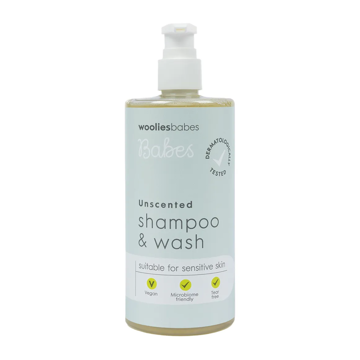 Babes Unscented Shampoo and Wash 500 ml - Wooliesbabes