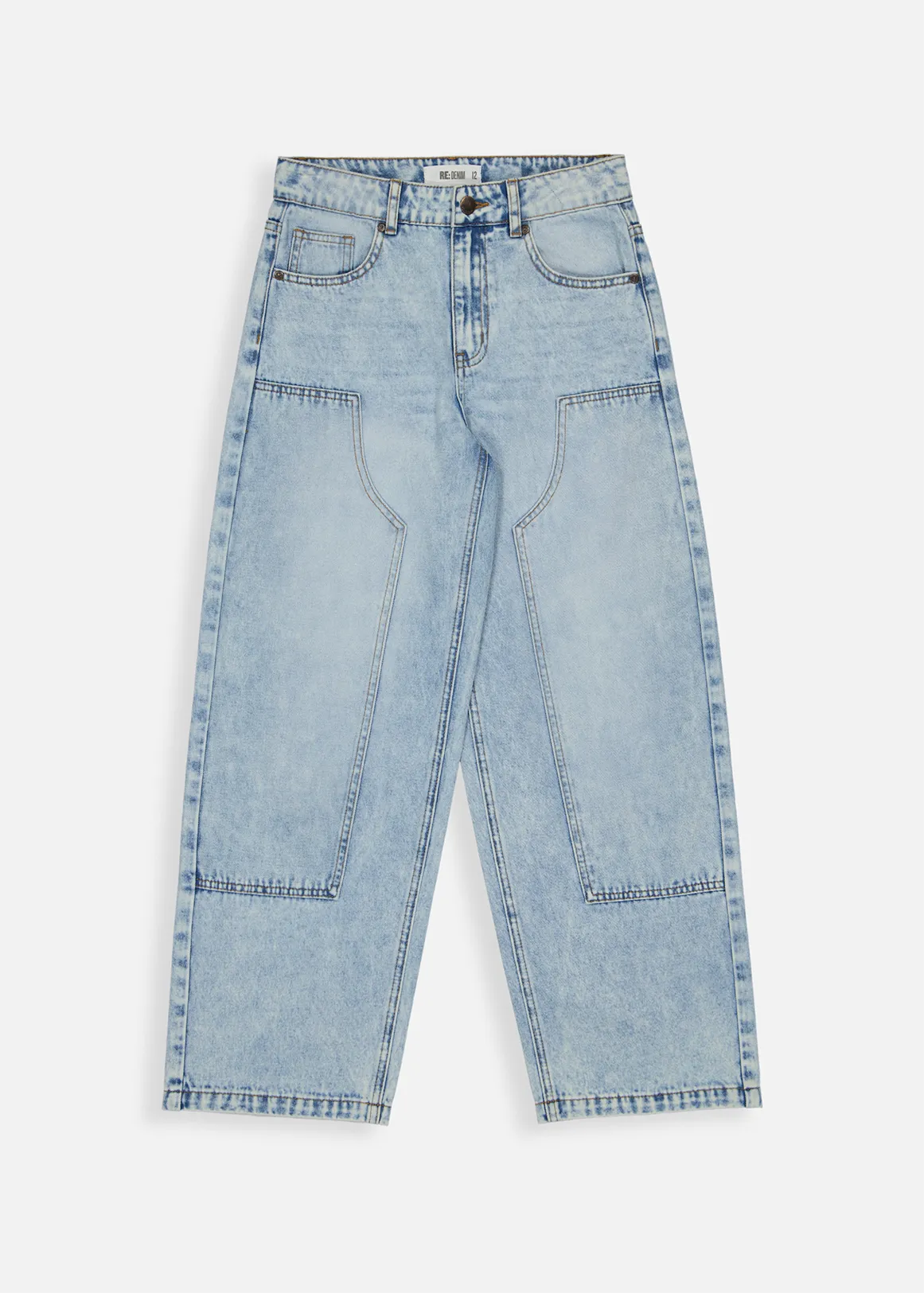 Baggy Carpenter Jeans - MEDIUM BLUE