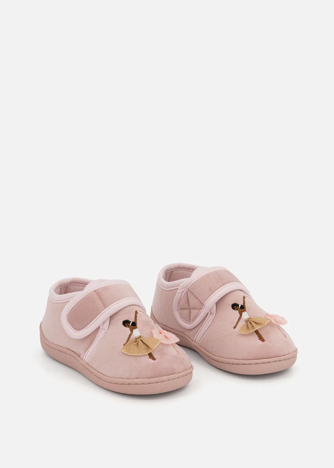 Ballerina Bucket Slippers (Size 5-13) Younger Girl - PINK