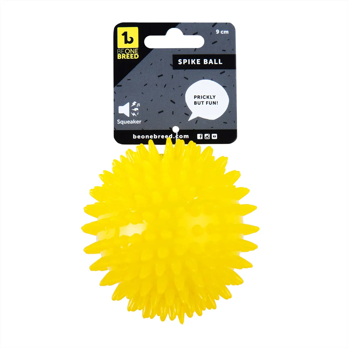 BeOneBreed Spike Ball 9 cm Dog Toy