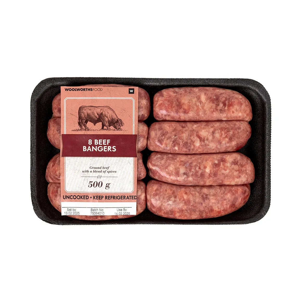 Beef Bangers 8 pk