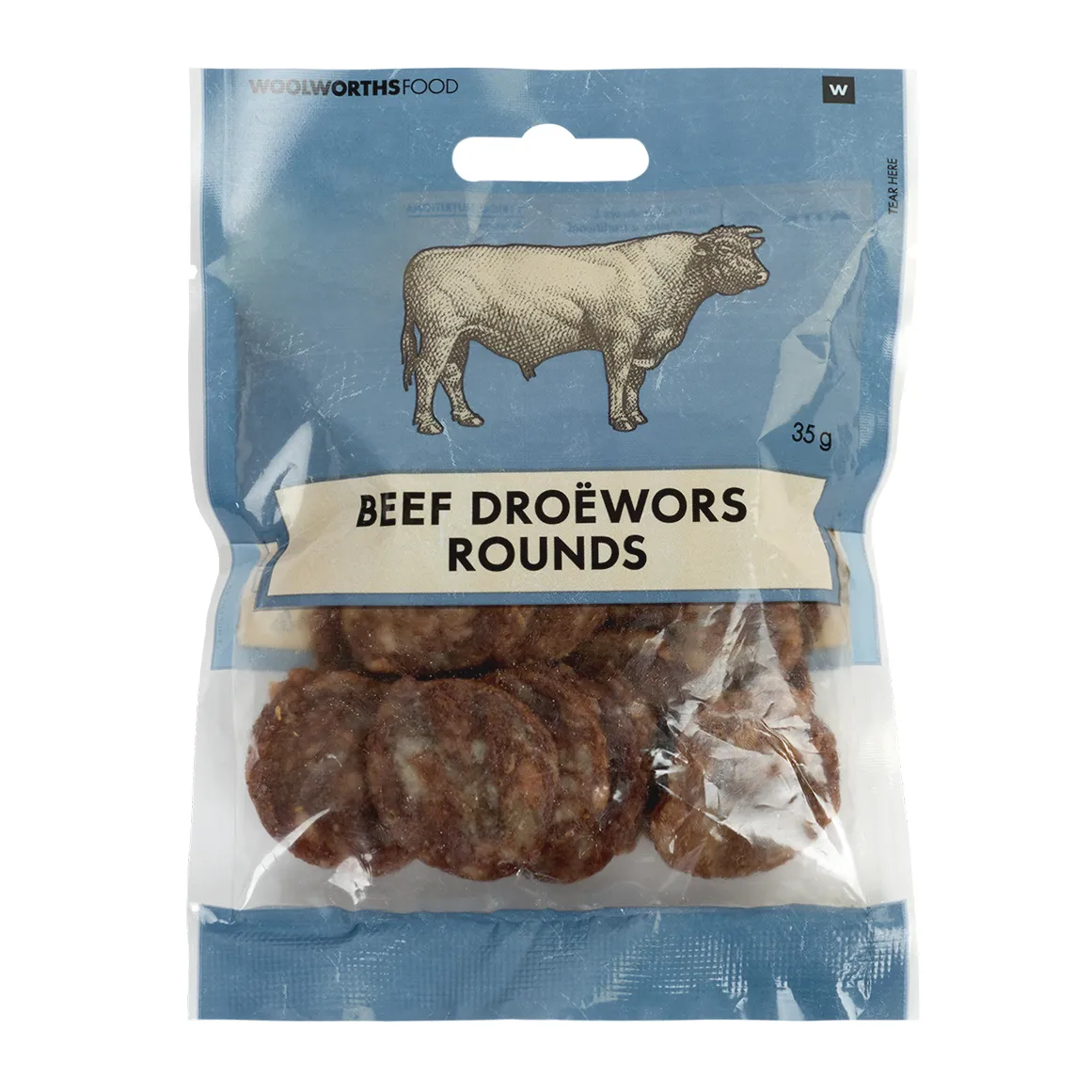 Beef Droewors Rounds 35 g