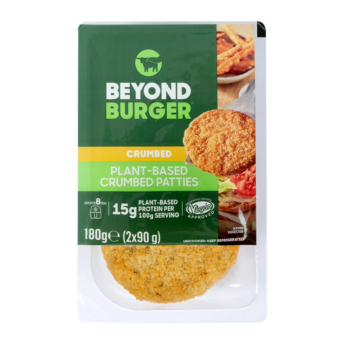 Beyond Burger™ Plant Based Crumbed Patties 2 x 90 g