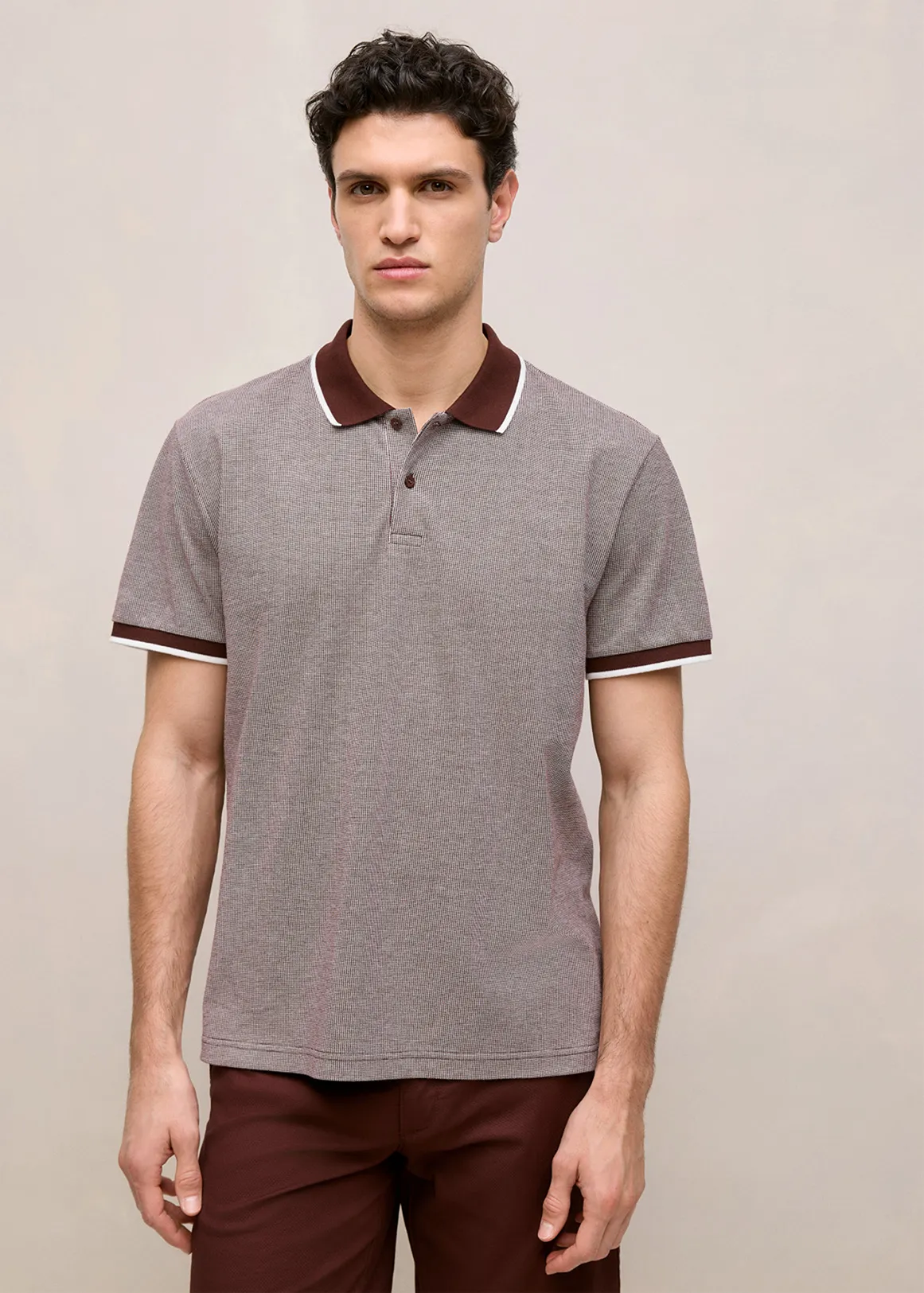 Birdseye Polo - ESPRESSO
